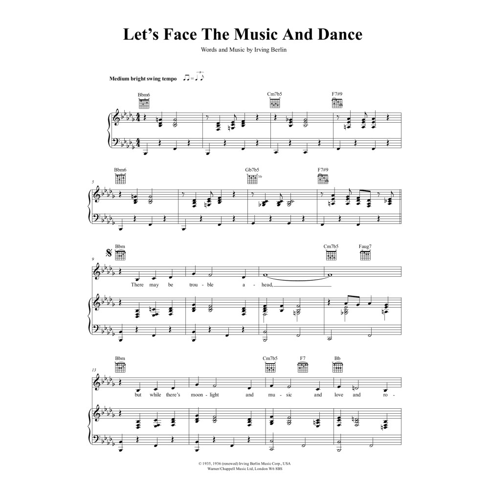 Let's Face The Music And Dance